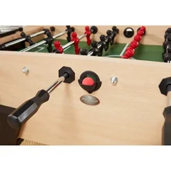 Playcraft Milan – European Style Foosball Table Light Maple