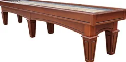 Playcraft St. Lawrence 12′ Chestnut Pro-Style Shuffleboard Table