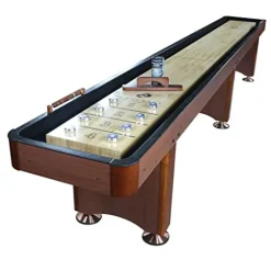 Playcraft Woodbridge 16′ Cherry Shuffleboard Table