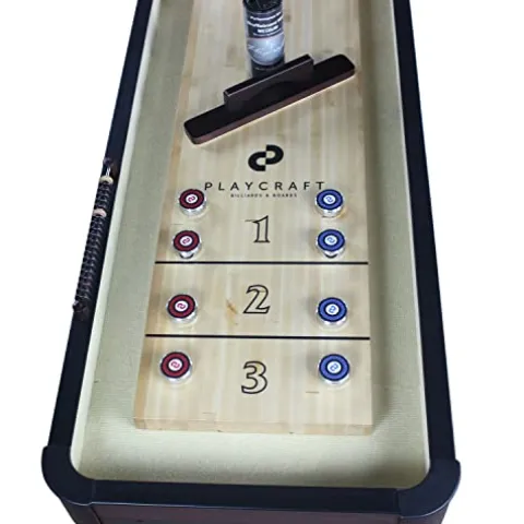 Playcraft Woodbridge 9′ Espresso Shuffleboard Table