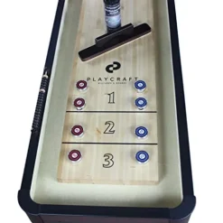 Playcraft Woodbridge 12′ Shuffleboard Table Espresso