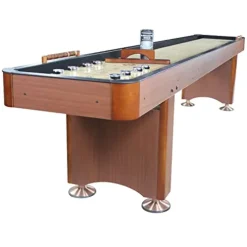 Playcraft Woodbridge 12′ Shuffleboard Table Cherry
