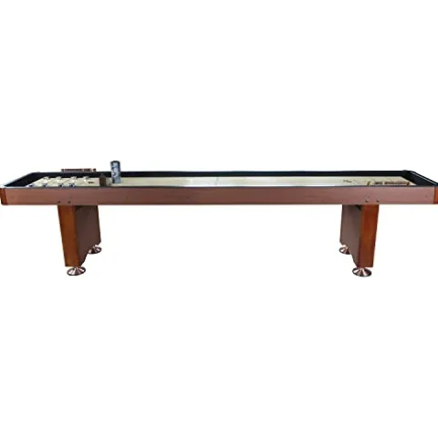 Playcraft Woodbridge 12′ Shuffleboard Table Cherry