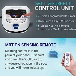 Polaris 9550 Sport Robotic Pool Cleaner Blue