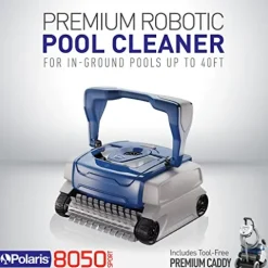 Polaris 8050 Sport Robotic Pool Cleaner Blue