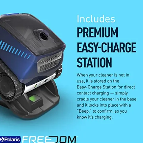 Polaris Freedom Cordless Robotic Pool Cleaner Blue