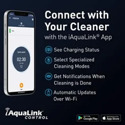 Polaris Freedom Cordless Robotic Pool Cleaner Blue