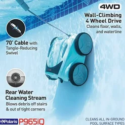 Polaris P965iQ Sport Robotic Pool Cleaner Multi-Colored