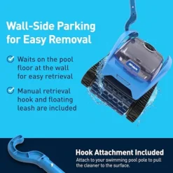 Polaris Pixel Compact Cordless Robotic Pool Cleaner Blue