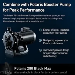 Polaris Vac-Sweep 280 Pressure-Side Pool Cleaner White