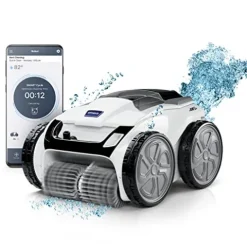 Polaris VRX iQ+ Smart Robotic Pool Cleaner with iAquaLink Control White