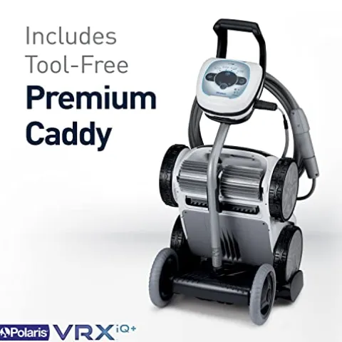 Polaris VRX iQ+ Smart Robotic Pool Cleaner with iAquaLink Control White