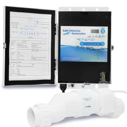 Pomeade Salt Chlorine Generator for Up to 15,000 Gallon Pools – Saltwater System with 2 Year Warranty