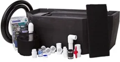 Pond Builder Basin Kit for Small Formal Falls Black