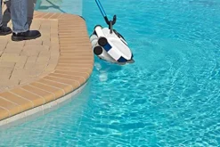POOL BLASTER CX-1 Cordless Robotic Pool Cleaner White