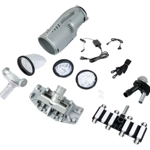 POOL BLASTER Pro 2000 Commercial Cordless Pool Vacuum Cleaner Gray