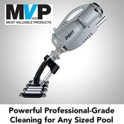 POOL BLASTER Pro 1500 Commercial Pool Vacuum Gray
