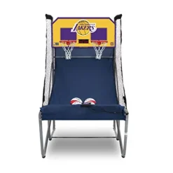 Pop-A-Shot Home Dual Shot Basketball Game Los Angeles Lakers Purple Gold