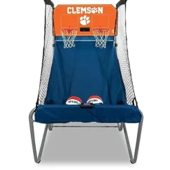Pop-A-Shot Home Dual Shot with Clemson Tigers NCAA Graphics Orange