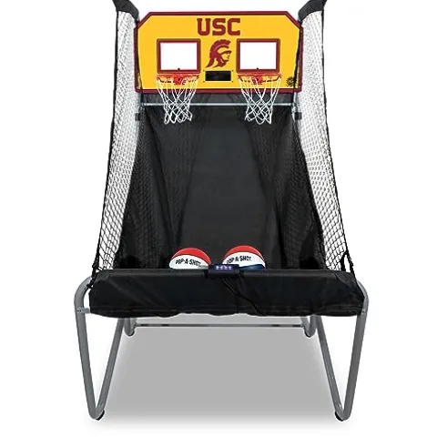 Pop-A-Shot Home Dual Shot with USC Trojans NCAA Graphics Gold