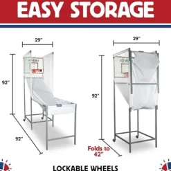 Pop-A-Shot Pro Single Shot Basketball Arcade White