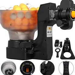 Popsport HP-07 Table Tennis Robot 36 Spin Ball Ping Pong Machine