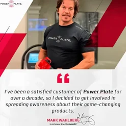 Power Plate Move Vibrating Exercise Platform Red