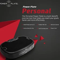 Power Plate Personal Vibrating Exercise Tool Black