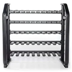 Power Systems Denali Series Vertical Dumbbell Rack Black