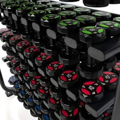 Power Systems Denali Series Vertical Dumbbell Rack Black