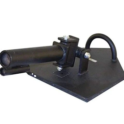 Power Systems Landmine Weight Training Station Olympic Size Bar Black