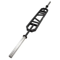 Power Systems Multi Grip Bar for Strength Training 84 Inches Black