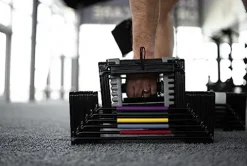 POWERBLOCK Elite USA 90 Pound Adjustable Dumbbells Gray