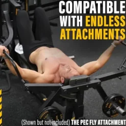 Powertec Fitness Workbench Multi Press Adjustable Gym Equipment – Multipress