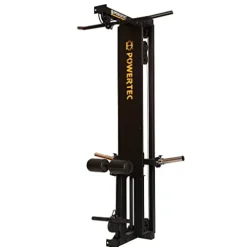 Powertec LAT Tower Option Exercise Equipment Black