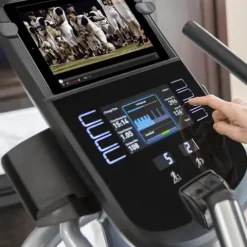 Precor EFX 445 Elliptical Fitness Crosstrainer Silver