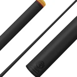 PREDATOR Revo Radial Carbon Fiber Shaft – 12.4mm Low Rise Taper, Soft Case & Wipes Black