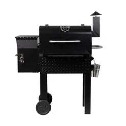 Prime Pellet Grills KC King Electric Pellet Smoker Grill with Digital Temperature Control Black