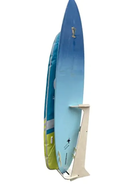 Pro Board Racks Pacifica XL Freestanding Floor Display Rack for Paddle Boards Birch