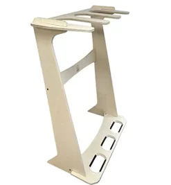 Pro Board Racks Pacifica XL Freestanding Floor Display Rack for Paddle Boards (3 Slot) Birch