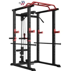 PRODC Power Cage Squat Rack 1000-Pound Capacity Black
