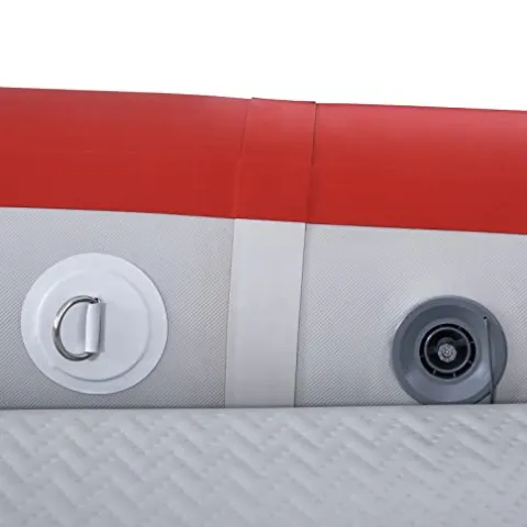 PRODCA Inflatable Kayak Set with Paddle & Air Pump, Portable Deluxe Tandem 2 Person Kayak