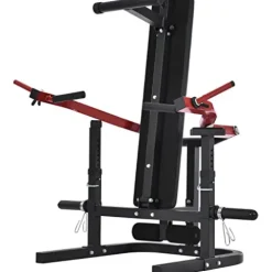PRODCA Weight Chest Press Bench 11 Adjustable Positions Home Gym Equipment Red