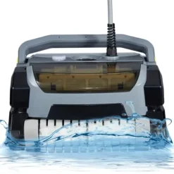 ProMaintain Robotic Pool Vacuum Cleaner 130W Waterliner Clean Wall Climbing Gray
