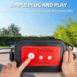 ProMaintain Robotic Pool Vacuum Cleaner 130W Waterliner Clean Wall Climbing Gray