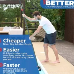 ProTuff Products Pool Brushes Red