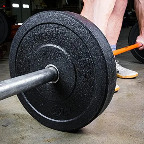 PRx Performance Crumb Rubber Bumper Plate Pairs Olympic Weights Black