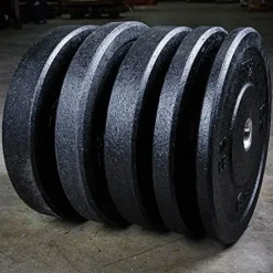 PRx Performance Crumb Rubber Bumper Plate Pairs Olympic Weights Black