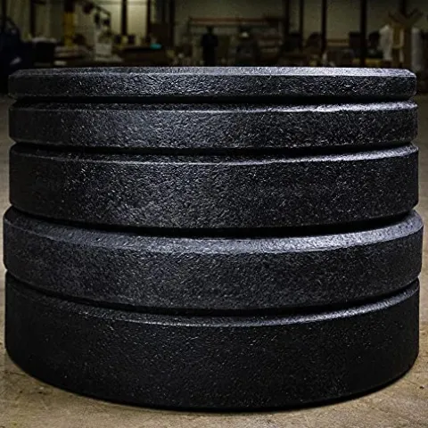 PRx Performance Crumb Rubber Bumper Plate Pairs Olympic Weights Black