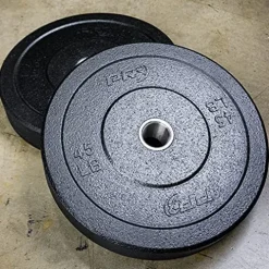 PRx Performance Crumb Rubber Bumper Plate Pairs Olympic Weights Black